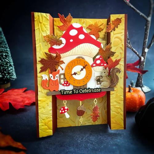 Spellbinders - Cuckoo Cottage Sentiments BetterPress Plate & Die Set from the Cuckoo Cottage Collection