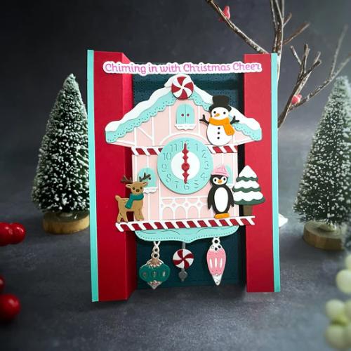 Spellbinders - Cuckoo Cottage Sentiments BetterPress Plate & Die Set from the Cuckoo Cottage Collection