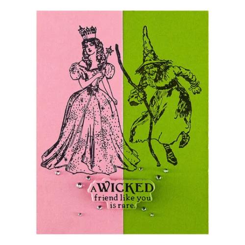 Spellbinders - Dorothy & the Witches BetterPress Plate & Die Set from the Wonder of Oz Collection by Graphic 45