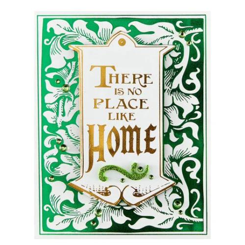 Spellbinders - Wonder of Oz Frame & Tag BetterPress Plate & Die Set from the Wonder of Oz Collection by Graphic 45