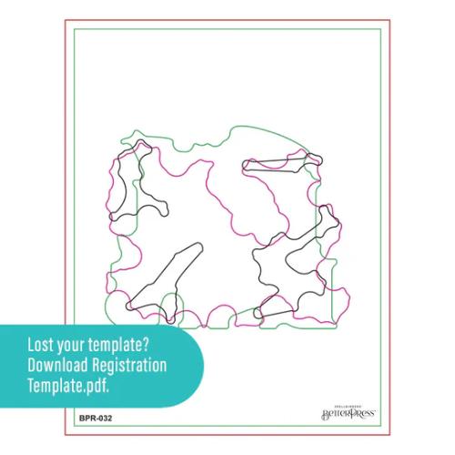 Spellbinders - Happiest Holidays Registration Press Plate Set from the City Holiday Collection by Yana Smakula