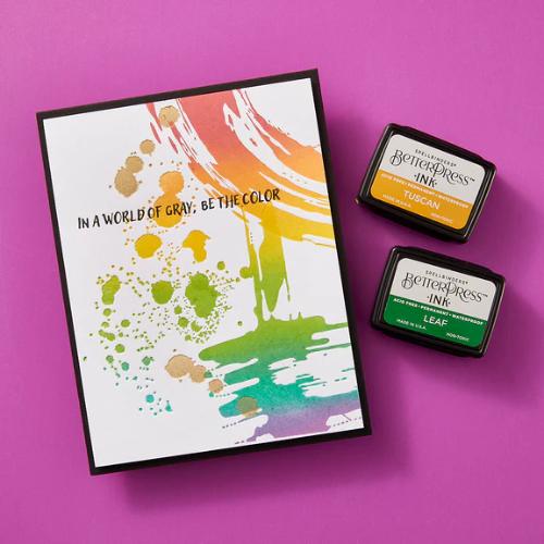 Spellbinders - InkSpired Wishes Press Plates - BetterPress Society April 2025