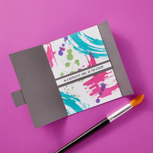 Spellbinders - InkSpired Wishes Press Plates - BetterPress Society April 2025