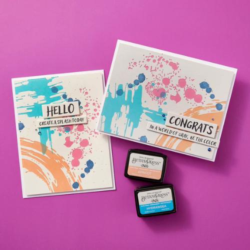 Spellbinders - InkSpired Wishes Press Plates - BetterPress Society April 2025