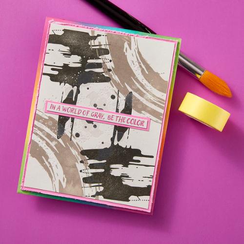 Spellbinders - InkSpired Wishes Press Plates - BetterPress Society April 2025