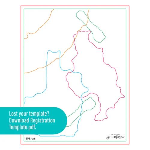 Spellbinders - InkSpired Wishes Press Plates - BetterPress Society April 2025