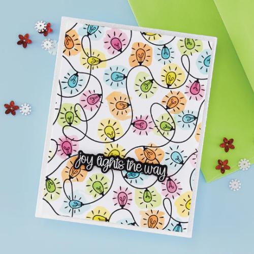 Spellbinders - Twinkle Tidings Press Plate, Die and Stencil Set - BetterPress Society October 2025