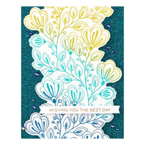 Spellbinders - Friendship Grows Press Plate & Die Set - BetterPress Society November 2025