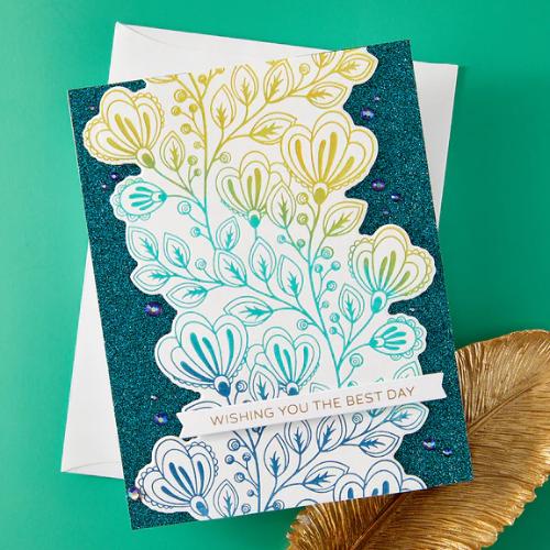 Spellbinders - Friendship Grows Press Plate & Die Set - BetterPress Society November 2025