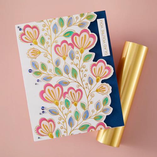 Spellbinders - Friendship Grows Press Plate & Die Set - BetterPress Society November 2025