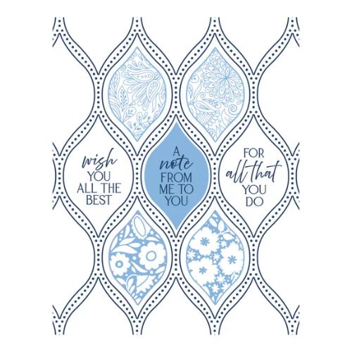 Spellbinders - Betterpress Society March 2026 - Teardrop Mosaic Set