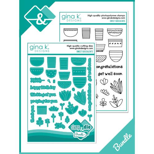 Gina K Designs - BUNDLE - Sweet Succulents