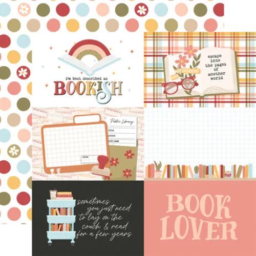 Echo Park Bookish 12x12 Inch Collection Kit (BSH475016) - Postage as per Actual