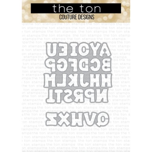 The Ton Stamps - Balloon Alphas Coordinating Die 