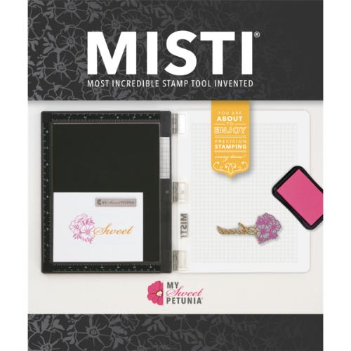 My Sweet Petunia - Black Original Misti Laser Etched - Postage as per Actual