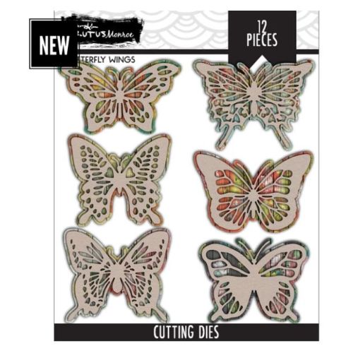 Brutus Monroe - Butterfly Wings - Cutting Die Set - Postage as per actual