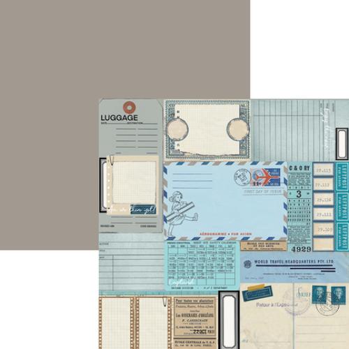 Elizabeth Craft Designs Once in a Lifetime 12x12 Inch Patterned Cardstock Paper (C032) - Postage as per Actual