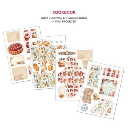 Ciao Bella Cookbook A4 Junk Journal Ephemera Book (32pcs) (CBB009) - Postage as per Actual