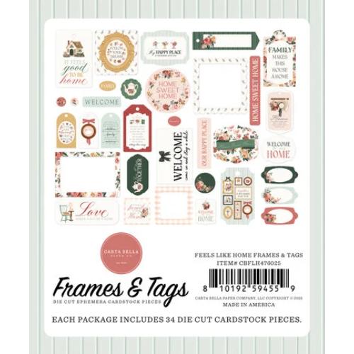 Carta Bella Feels Like Home Frames & Tags (CBFLH476025)