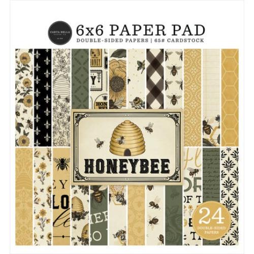 Carta Bella Honey Bee 6x6 Inch Paper Pad (CBHB450023)