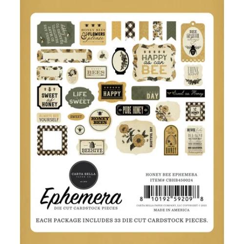 Carta Bella Honey Bee Ephemera (CBHB450024)