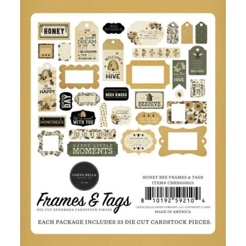 Carta Bella Honey Bee Frames & Tags (CBHB450025)