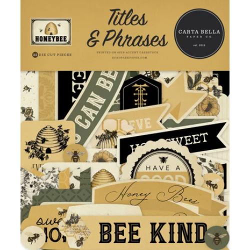 Carta Bella Honey Bee Titles & Phrases (CBHB450032)