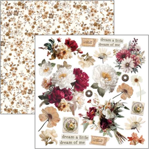 Ciao Bella Book Lovers 6x6 Inch Fussy Cut Pad (24pcs) (CBQE091)