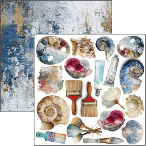 Ciao Bella An Artist Journey 6x6 Inch Fussy Cut Pad (24pcs) (CBQE092)