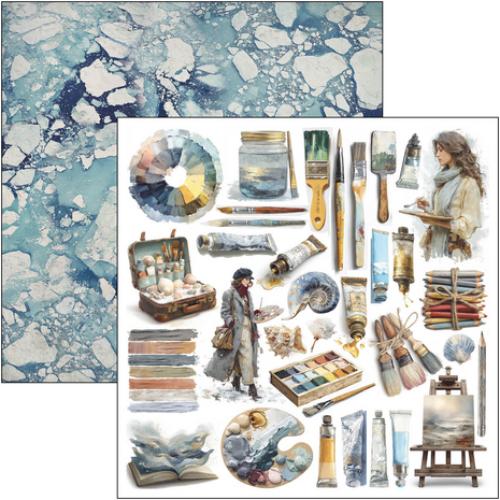 Ciao Bella An Artist Journey 12x12 Inch Patterns Pad (8pcs) (CBT092) - Postage as per Actual