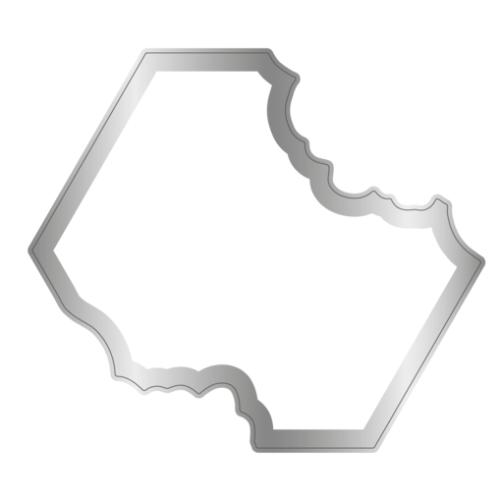 Crafter's Companion 3D Emboss Macro Aperture Folders Alluring Anemones (CC-3DEF5.5-MD-STEN-ALAN)