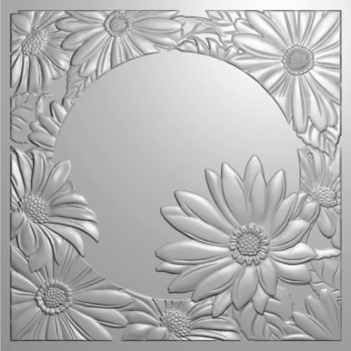 Crafter's Companion 3D Emboss Macro Aperture Folders Gorgeous Gerberas (CC-3DEF5.5-MD-STEN-GOGE)
