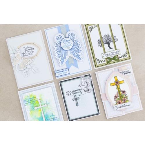 Crafter's Companion With Sympathy Clear Acrylic Stamp (CC-CA-ST-WISY) - Postage as per Actual