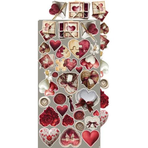 Craft O'Clock Creative Extras Set 01 In Love (CC-CEX-01) - Postage as per Actual