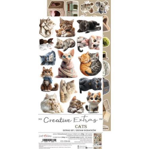Craft O'Clock Creative Extras Set Mix 02 Lovely Pets (CC-CEX-MIX-02) - Postage as per Actual