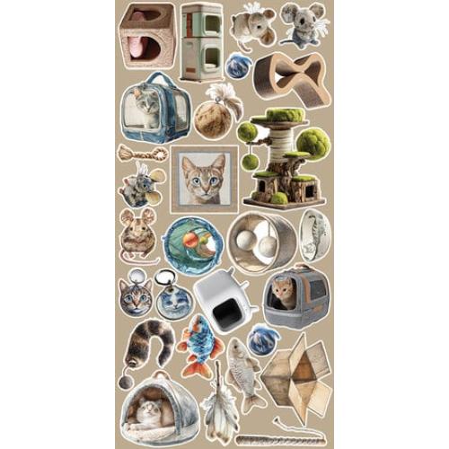 Craft O'Clock Creative Extras Set Mix 02 Lovely Pets (CC-CEX-MIX-02) - Postage as per Actual