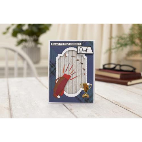 Crafter's Companion Modern Man Metal Dies Golf King