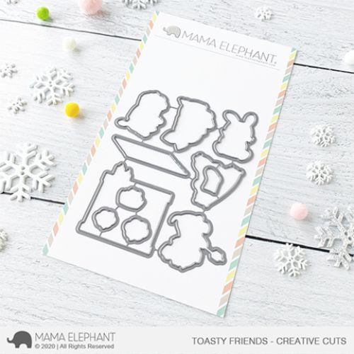 Mama Elephant - Toasty Friends - Creative Cuts