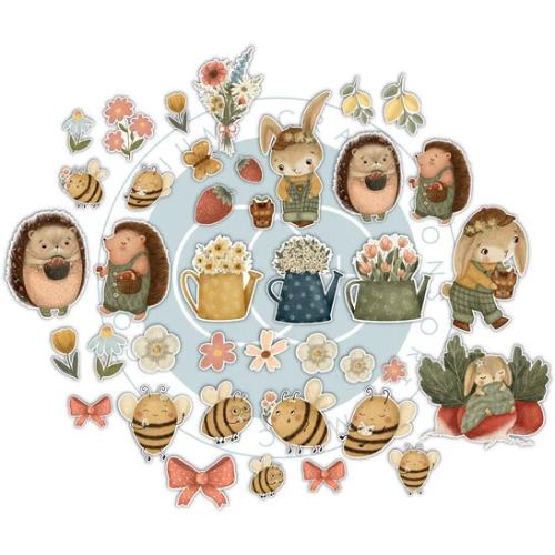 Craft Consortium Amongst the Hedgerow Chipboard Ephemera (CCEPH014)