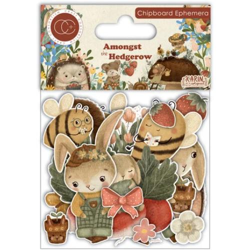 Craft Consortium Amongst the Hedgerow Chipboard Ephemera (CCEPH014)
