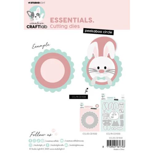 Creative Craftlab Peekaboo Circle Essentials Cutting Die (CCL-ES-CD1032)