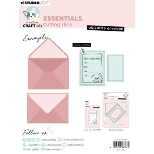 Creative Craftlab ATC Card & Envelope Essentials Cutting Die (CCL-ES-CD1054)
