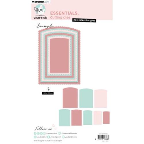 Creative Craftlab Nested Rectangles Essentials Cutting Die (CCL-ES-CD1055)