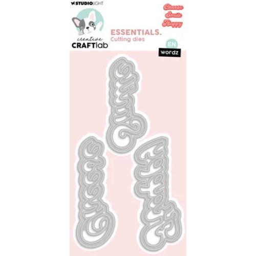 Creative Craftlab Wordz EN Essentials Cutting Die (CCL-ES-CD1058)