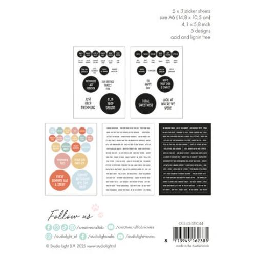 Creative Craftlab Let Yourself Bloom Essentials Stickers (CCL-ES-STIC44)