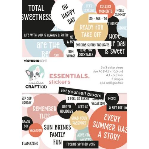 Creative Craftlab Let Yourself Bloom Essentials Stickers (CCL-ES-STIC44)