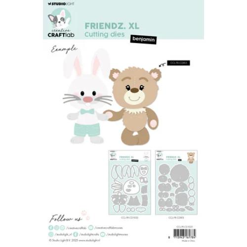 Creative Craftlab Friendz Cutting Die XL Benjamin (CCL-FR-CD1035)