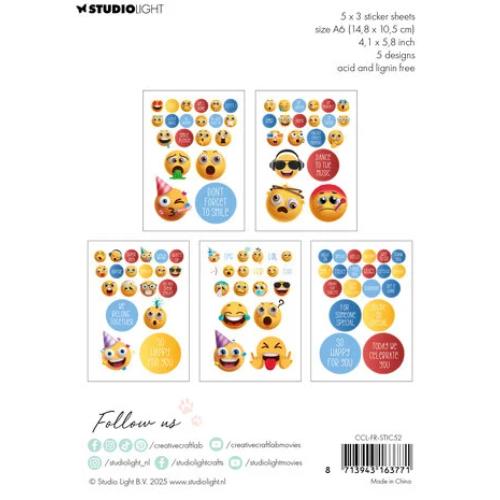 Creative Craftlab Smile Please Friendz Stickers (CCL-FR-STIC52)
