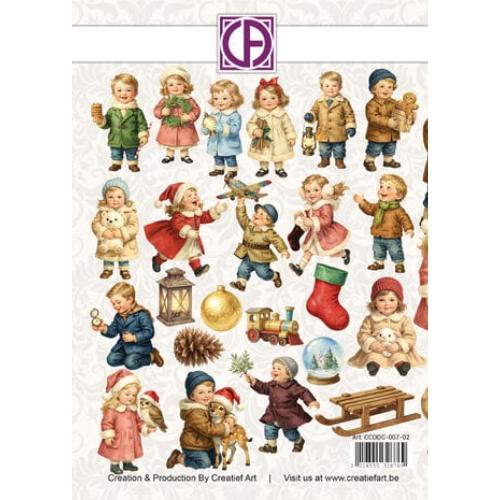 Creatief Art All About Christmas 02 Die-Cuts Creative CutOuts (23pcs) (CCODC-007-02)