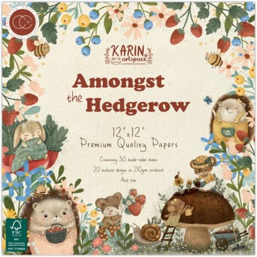Craft Consortium Amongst the Hedgerow 12x12 Inch Premium Paper Pad (CCPPAD048) - Postage as per Actual